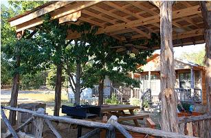 Outdoor Ramada - Included with Cabin Rental
