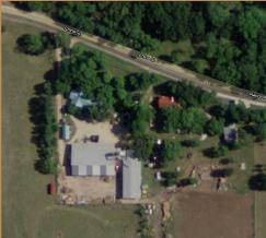 Google Earth View of Wooden Nickel Mill